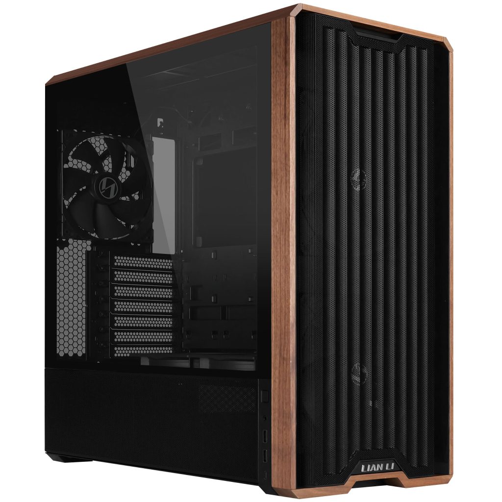 Lian Li Lancool 217 PC Case, Midi-Tower, ATX, Tempered Glass - Black : image 1