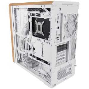 Lian Li Lancool 217 PC Case, Midi-Tower, ATX, Tempered Glass - White : image 8