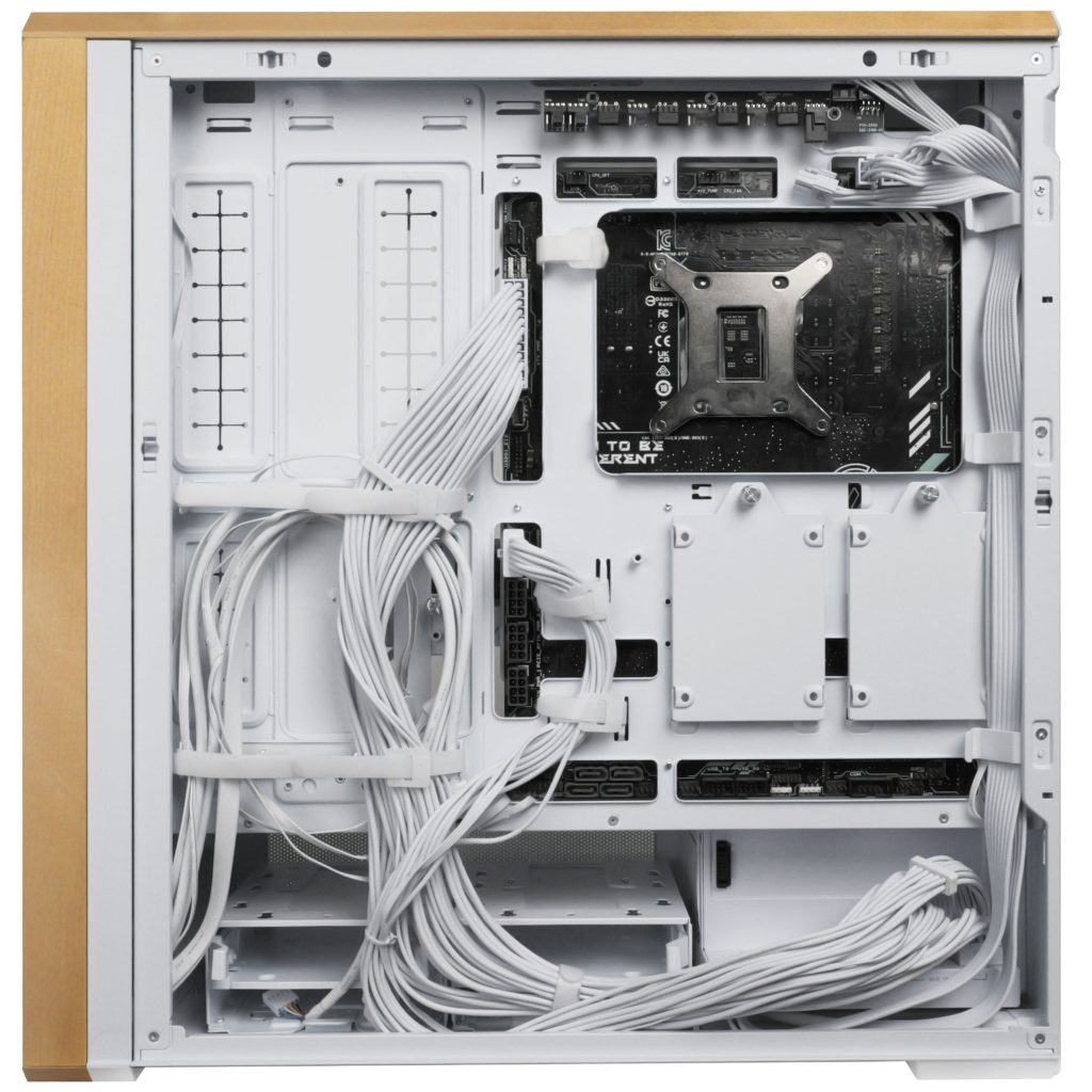 Lian Li Lancool 217 PC Case, Midi-Tower, ATX, Tempered Glass - White : image 9