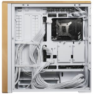 Lian Li Lancool 217 PC Case, Midi-Tower, ATX, Tempered Glass - White : image 9