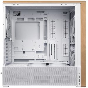 Lian Li Lancool 217 PC Case, Midi-Tower, ATX, Tempered Glass - White : image 4