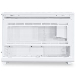 Lian Li DAN Cases A3-mATX Wood Edition PC Case, Tempered Glass, Micro-ATX - Beech, White