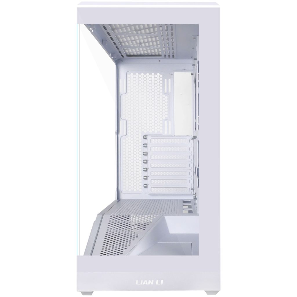 Lian Li Vector V100 PC Case, Midi-Tower, ATX, RGB, Tempered Glass - White