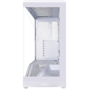 Lian Li Vector V100 PC Case, Midi-Tower, ATX, RGB, Tempered Glass - White