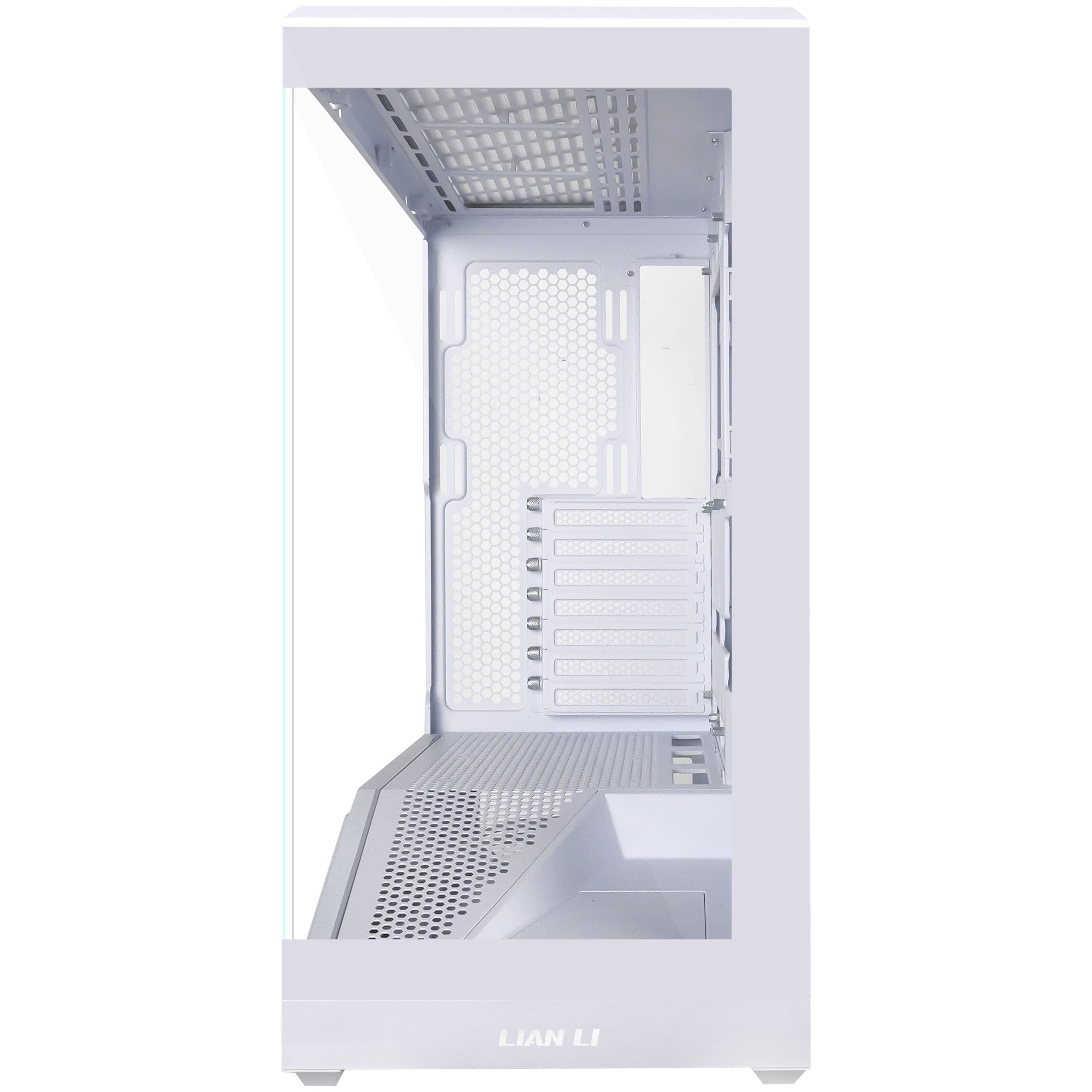 Lian Li Vector V100 PC Case, Midi-Tower, ATX, RGB, Tempered Glass - White