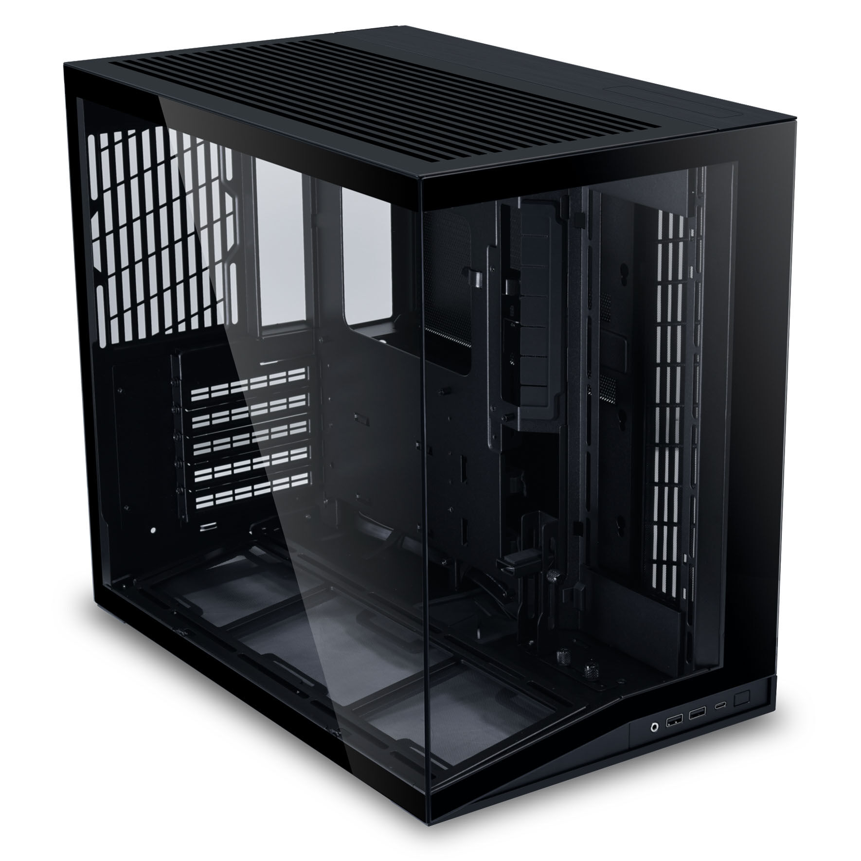 Lian Li O11 Dynamic Mini V2 PC Case, Mini Case, ATX, Tempered Glass - Black
