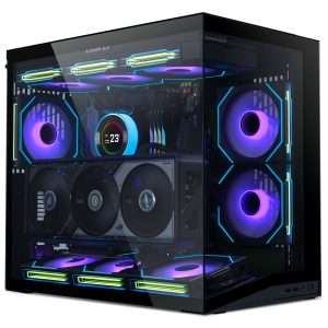 Lian Li O11 Dynamic Mini V2 PC Case, Mini Case, ATX, Tempered Glass - Black