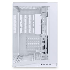 Lian Li O11 Dynamic Mini V2 PC Case, Mini Case, ATX, Tempered Glass - White