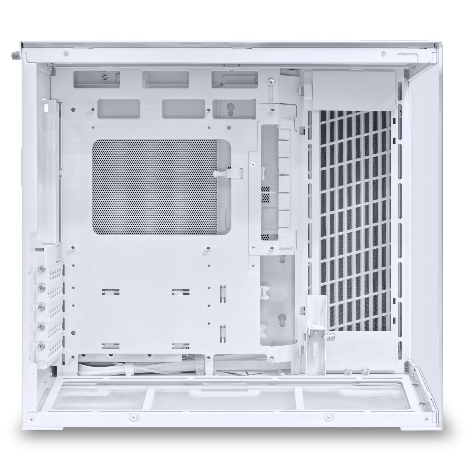 Lian Li O11 Dynamic Mini V2 PC Case, Mini Case, ATX, Tempered Glass - White