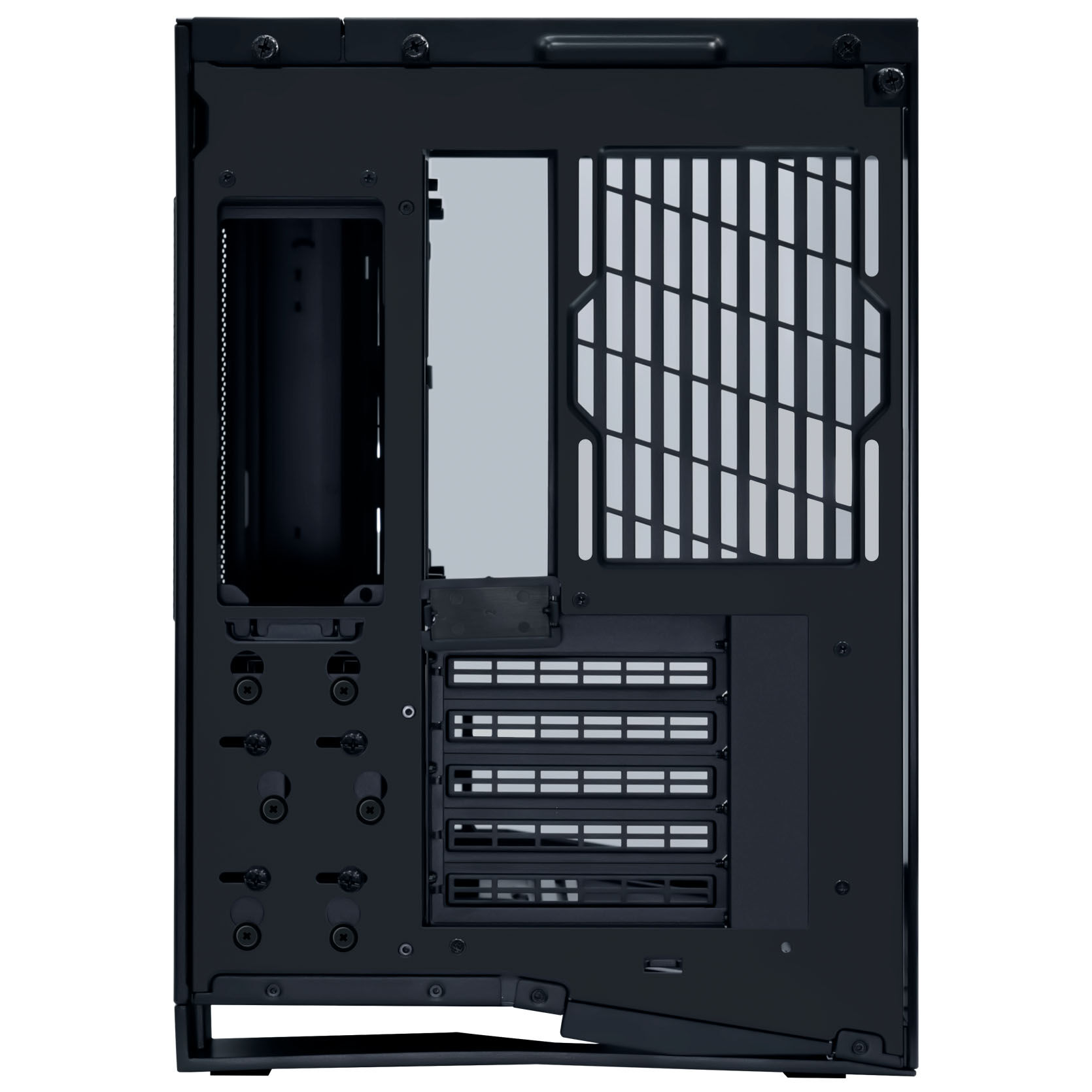 Lian Li O11 Dynamic Mini V2 Flow PC Case, Mini Case, ATX, Tempered Glass - Includes 5x 120 mm Fans, Black