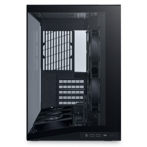 Lian Li O11 Dynamic Mini V2 Flow PC Case, Mini Case, ATX, Tempered Glass - Includes 5x 120 mm Fans, Black