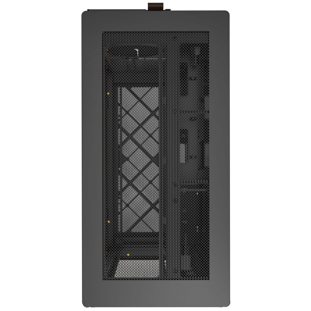 Montech HS01 PC Case, Midi-Tower, ATX, aRGB, Tempered Glass - Black