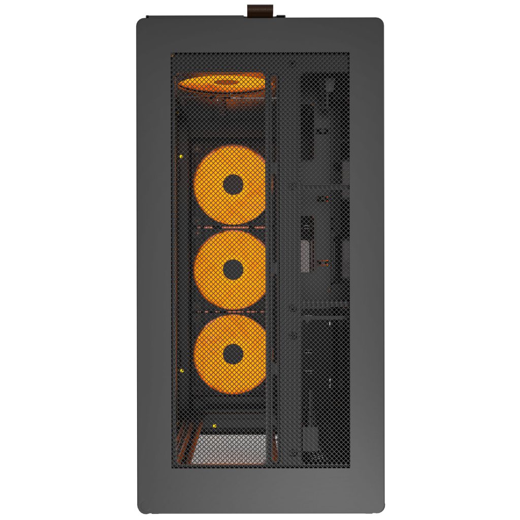 Montech HS01 PRO PC Case, Midi-Tower, ATX, aRGB, Tempered Glass - Black