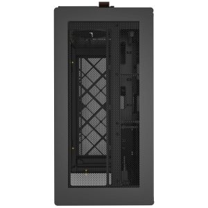 Montech HS02 PC Case, Midi-Tower, ATX, Tempered Glass, ARGB - Black