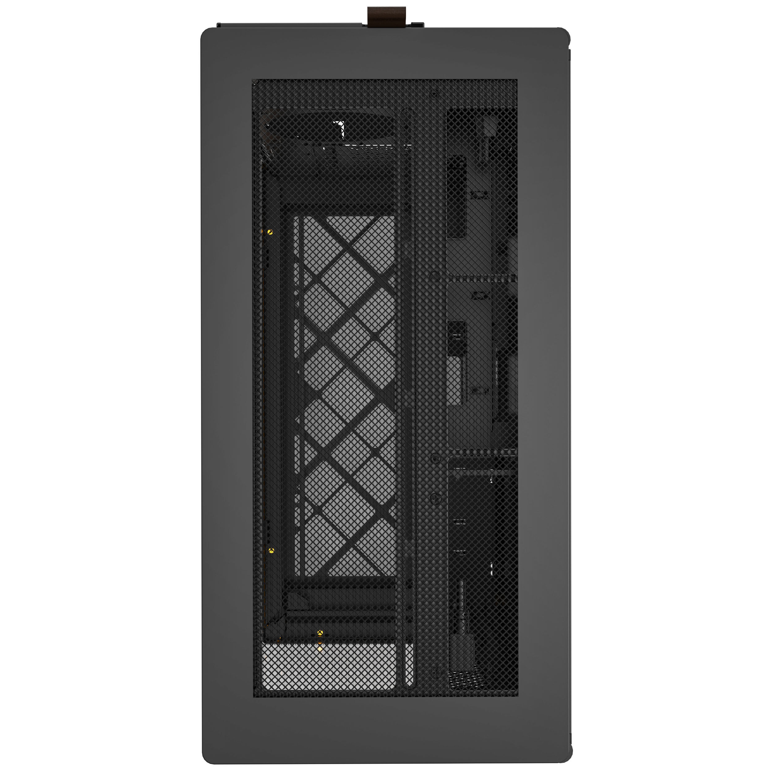 Montech HS02 PC Case, Midi-Tower, ATX, Tempered Glass, ARGB - Black
