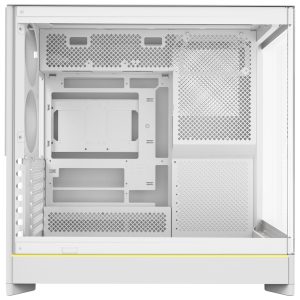 Montech HS02 PC Case, Midi-Tower, ATX, Tempered Glass, ARGB - White