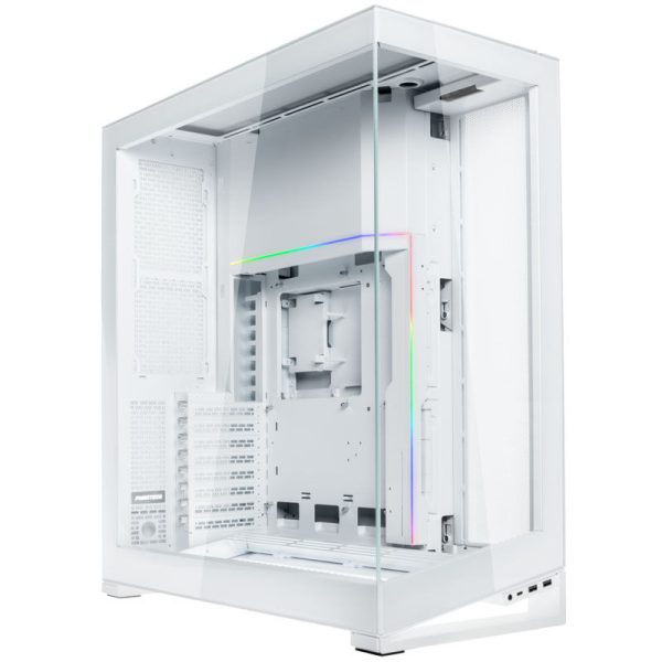 PHANTEKS NV Series NV7 E-ATX Case, Tempered Glass, ARGB – White