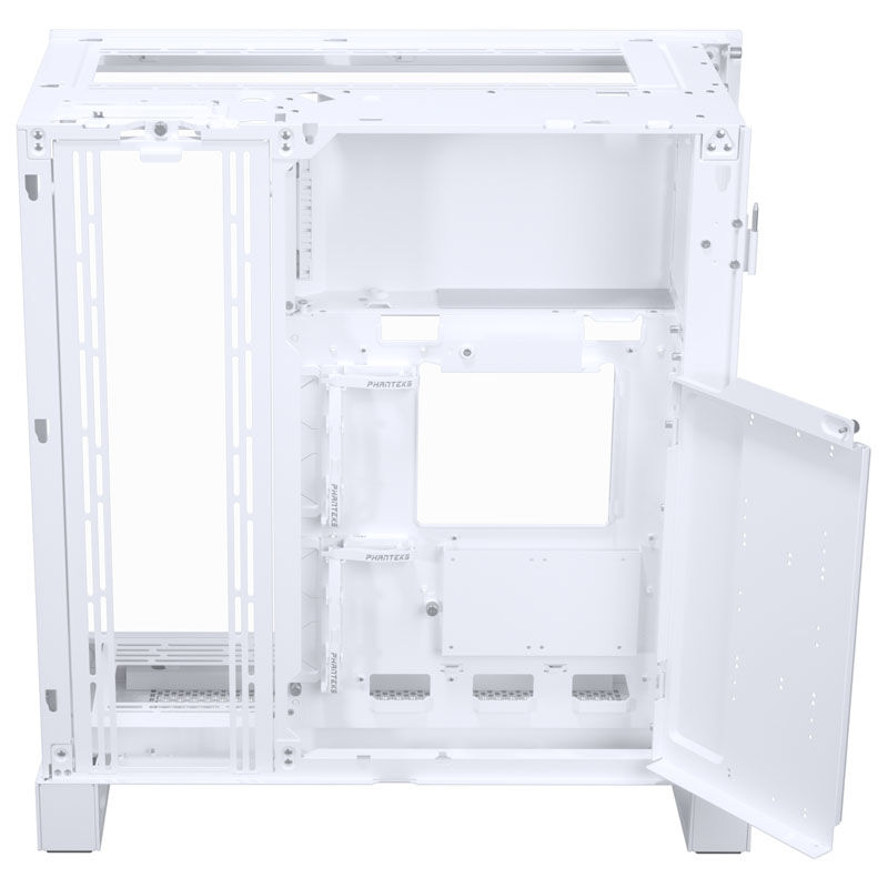 PHANTEKS Eclipse G400A PC Case, Midi-Tower, E-ATX, Tempered Glass, D-RGB - White