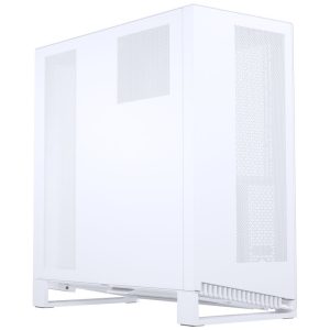 PHANTEKS Eclipse G400A PC Case, Midi-Tower, E-ATX, Tempered Glass, D-RGB - White