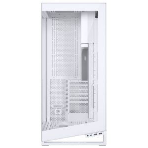 PHANTEKS Eclipse G400A PC Case, Midi-Tower, E-ATX, Tempered Glass, D-RGB - White