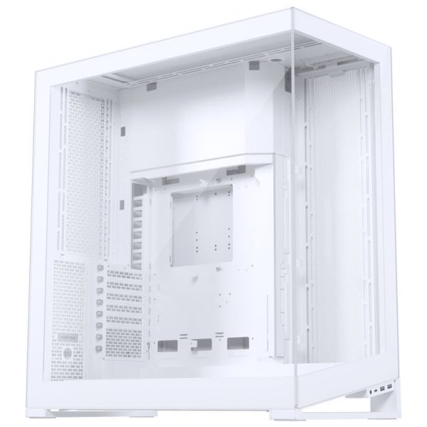 PHANTEKS Eclipse G400A PC Case, Midi-Tower, E-ATX, Tempered Glass, D-RGB – White