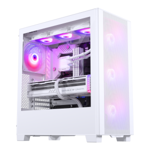 Phanteks XT Pro Ultra PC Case, Midi-Tower, E-ATX, Tempered Glass, D-RGB - White