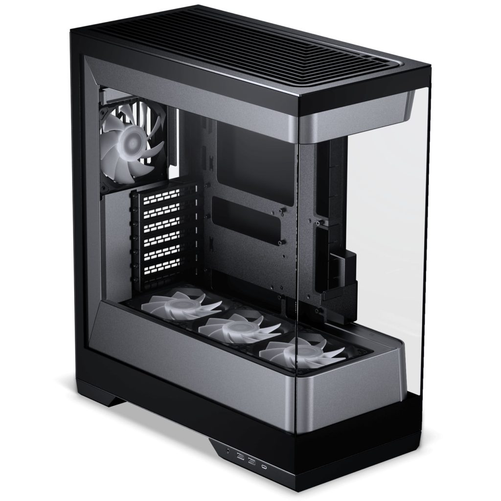 Phanteks Evolv S2 PC Case, Midi-Tower, E-ATX, RGB, Tempered Glass - Black