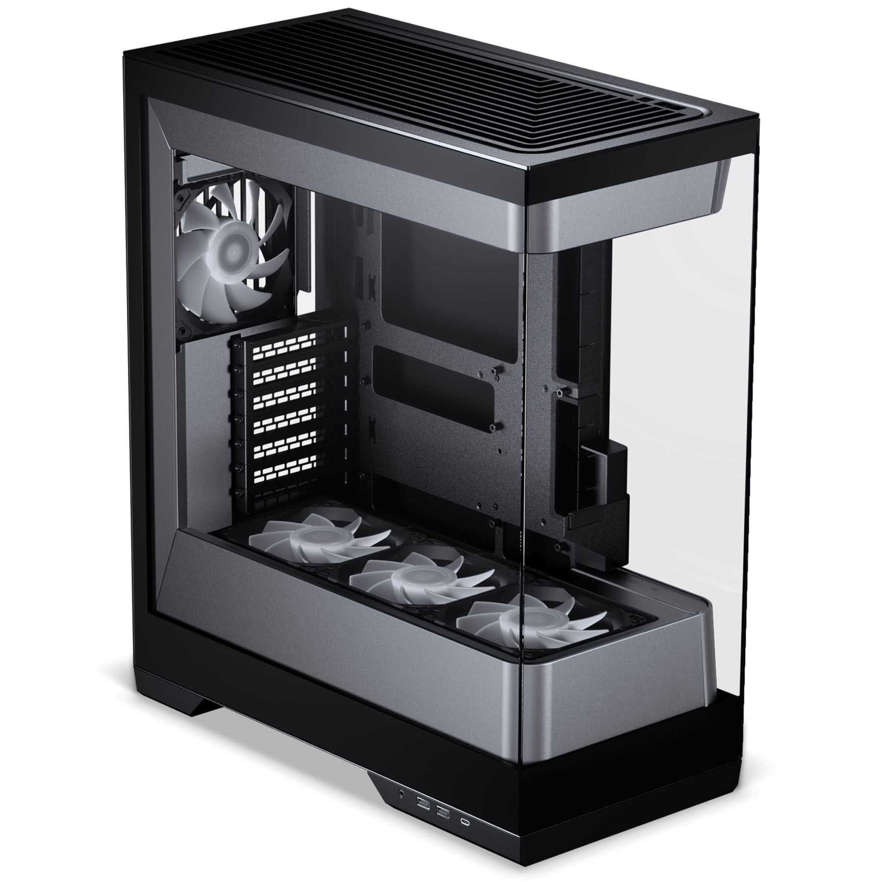 Phanteks Evolv S2 PC Case, Midi-Tower, E-ATX, RGB, Tempered Glass - Black