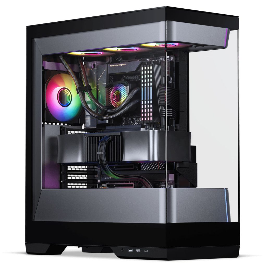 Phanteks Evolv S2 PC Case, Midi-Tower, E-ATX, RGB, Tempered Glass - Black