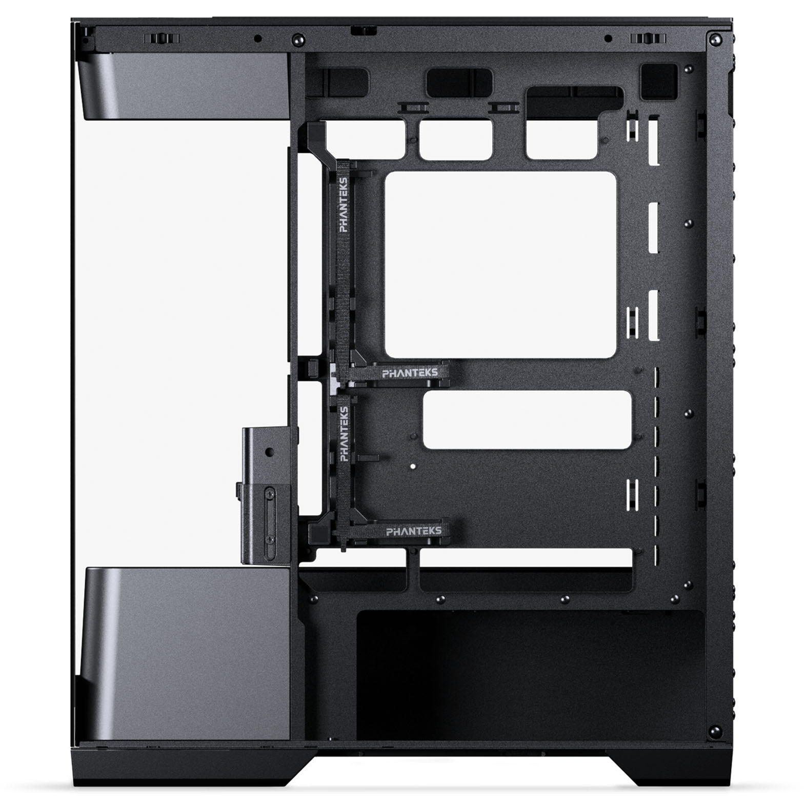 Phanteks Evolv S2 PC Case, Midi-Tower, E-ATX, RGB, Tempered Glass - Black