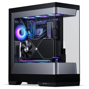 Phanteks Evolv S2 PC Case, Midi-Tower, E-ATX, RGB, Tempered Glass - Black