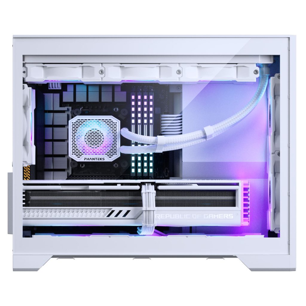 Phanteks XT M3 PC Case, Mini Case, mATX, Tempered Glass - White : image 8