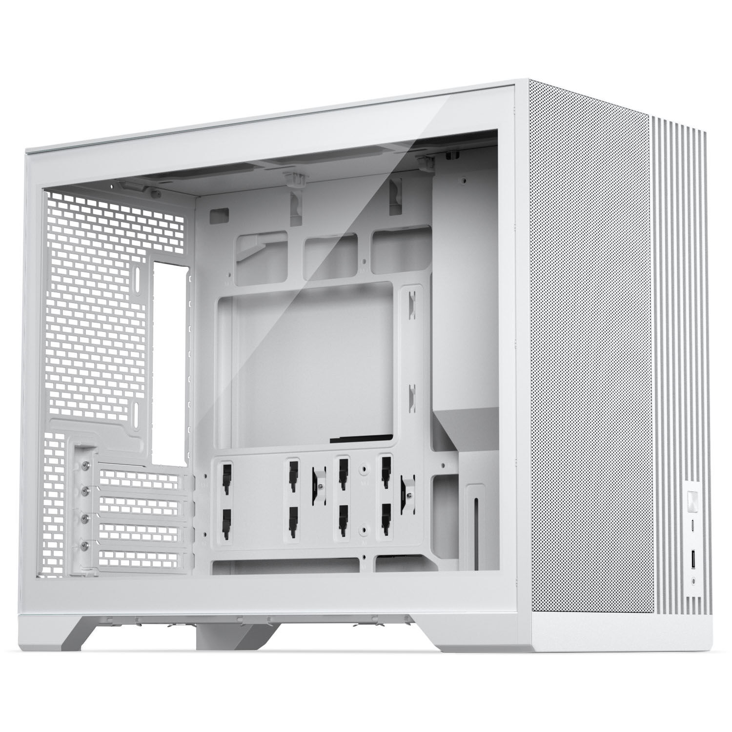 Phanteks XT M3 PC Case, Mini Case, mATX, Tempered Glass - White : image 1