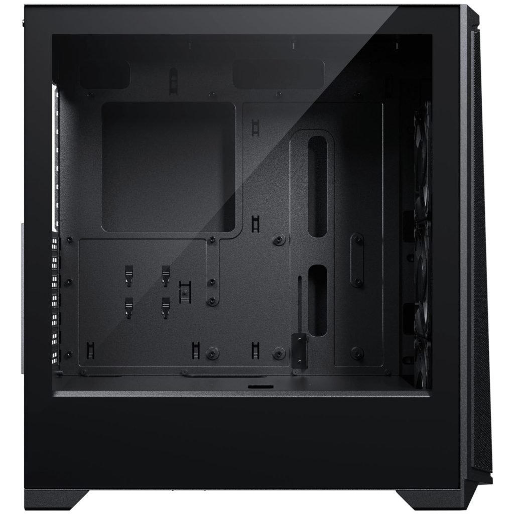 Phanteks Eclipse G370A PC Case, Midi-Tower, SSI-EEB, RGB, Tempered Glass - Includes 3x 120 mm Fans, Black : image 4