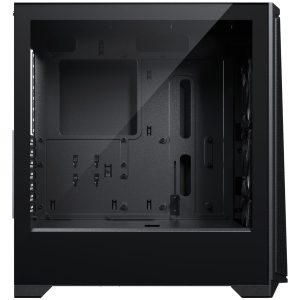 Phanteks Eclipse G370A PC Case, Midi-Tower, SSI-EEB, RGB, Tempered Glass - Includes 3x 120 mm Fans, Black : image 4