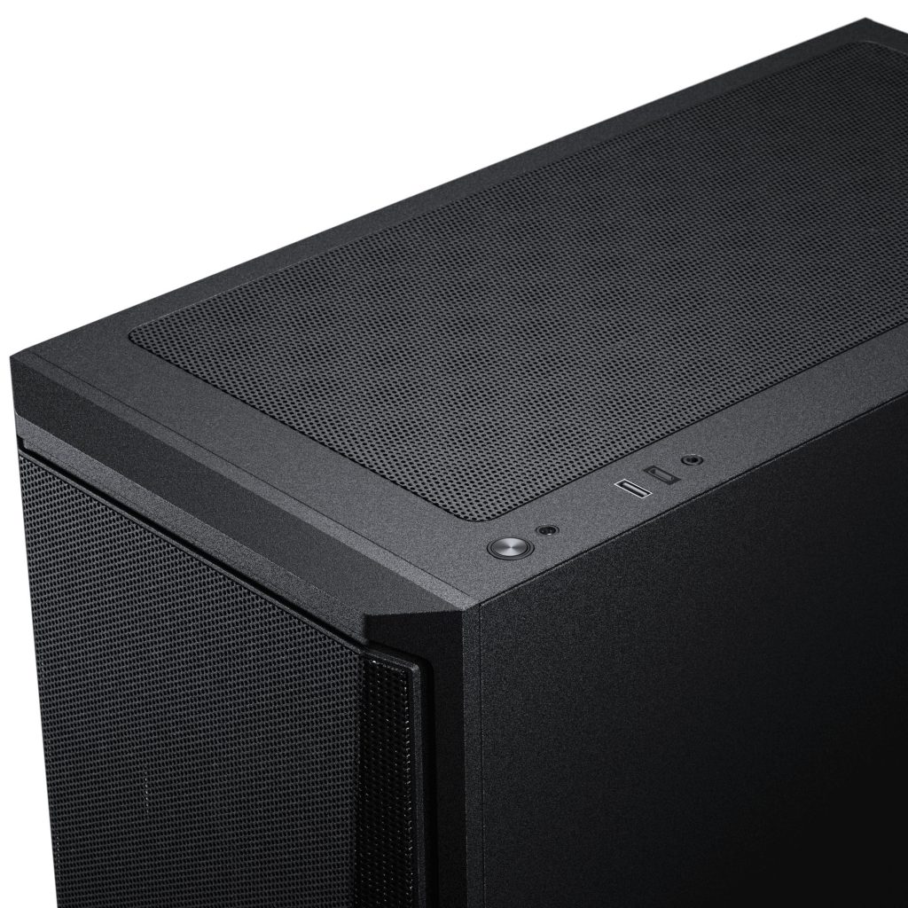 Phanteks Eclipse G370A PC Case, Midi-Tower, SSI-EEB, RGB, Tempered Glass - Includes 3x 120 mm Fans, Black : image 6