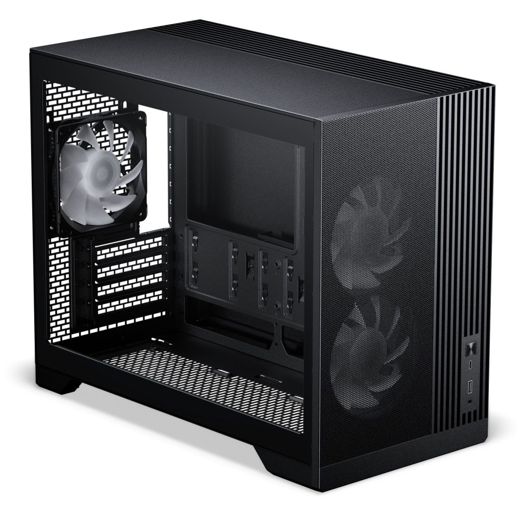Phanteks XT M3 PC Case, Mini Case, mATX, RGB, Tempered Glass - including 3x 120 mm fans, black