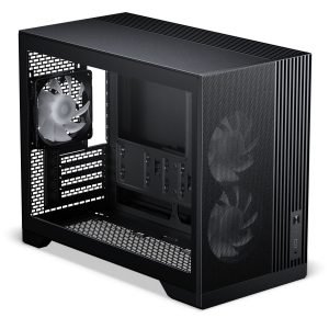 Phanteks XT M3 PC Case, Mini Case, mATX, RGB, Tempered Glass - including 3x 120 mm fans, black