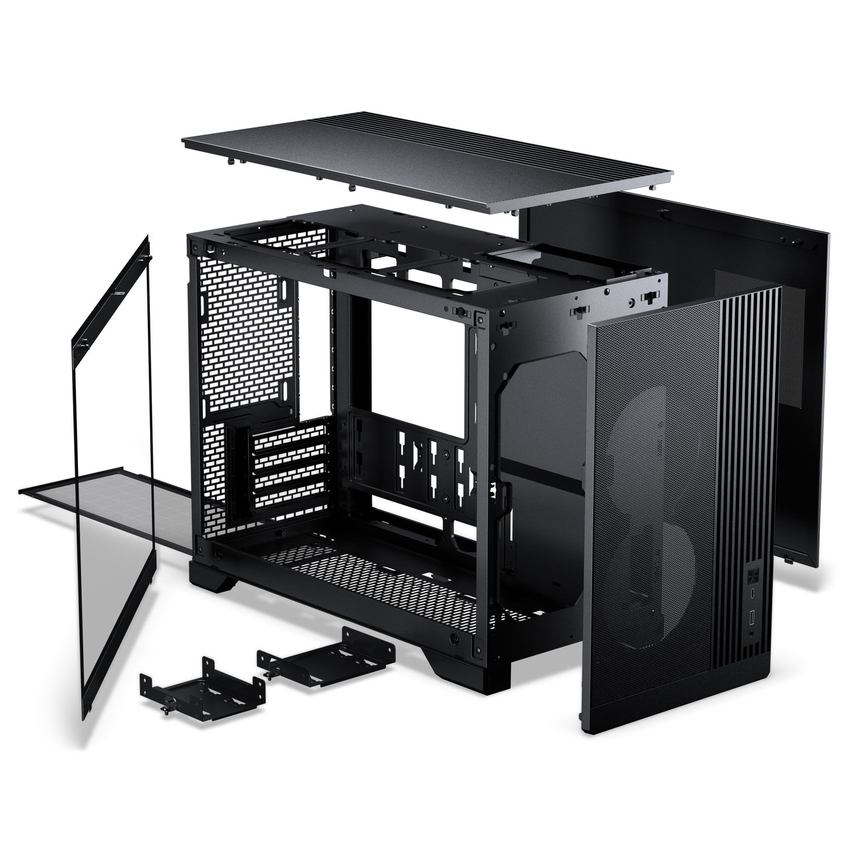 Phanteks XT M3 PC Case, Mini Case, mATX, RGB, Tempered Glass - including 3x 120 mm fans, black