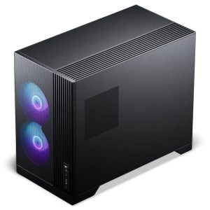 Phanteks XT M3 PC Case, Mini Case, mATX, RGB, Tempered Glass - including 3x 120 mm fans, black
