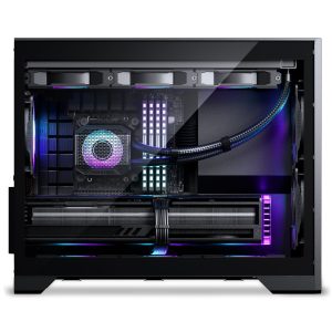 Phanteks XT M3 PC Case, Mini Case, mATX, RGB, Tempered Glass - including 3x 120 mm fans, black