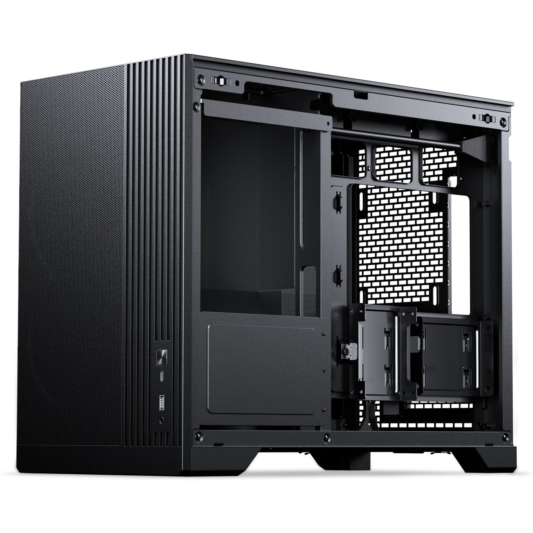 Phanteks XT M3 PC Case, Mini Case, mATX, RGB, Tempered Glass - including 3x 120 mm fans, black