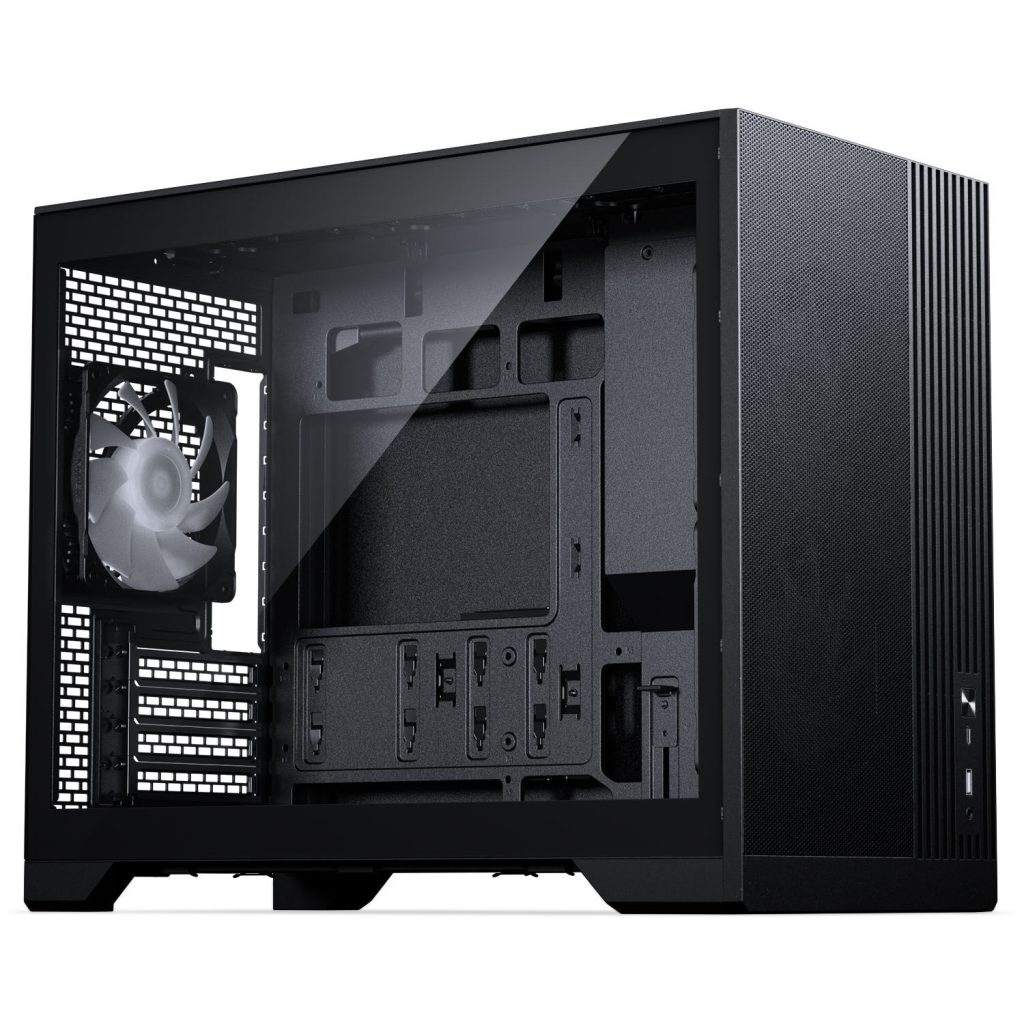 Phanteks XT M3 PC Case, Mini Case, mATX, RGB, Tempered Glass - including 3x 120 mm fans, black