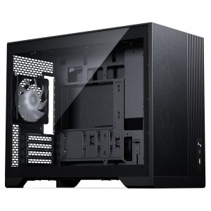Phanteks XT M3 PC Case, Mini Case, mATX, RGB, Tempered Glass - including 3x 120 mm fans, black