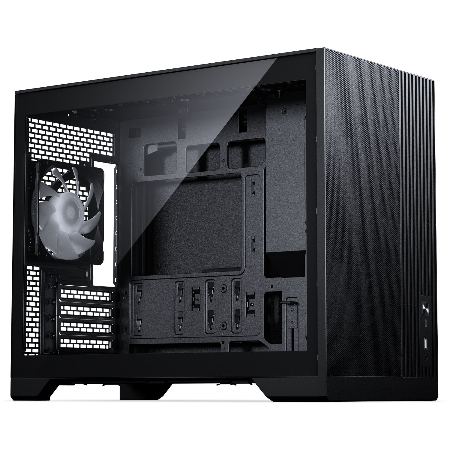 Phanteks XT M3 PC Case, Mini Case, mATX, RGB, Tempered Glass - including 3x 120 mm fans, black