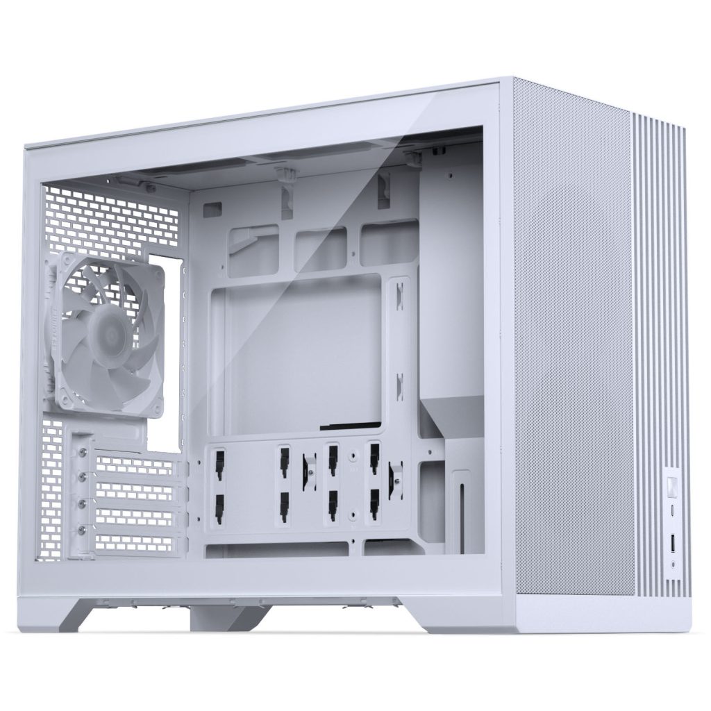 Phanteks XT M3 PC Case, Mini Case, mATX, RGB, Tempered Glass - including 3x 120 mm fans, white : image 2