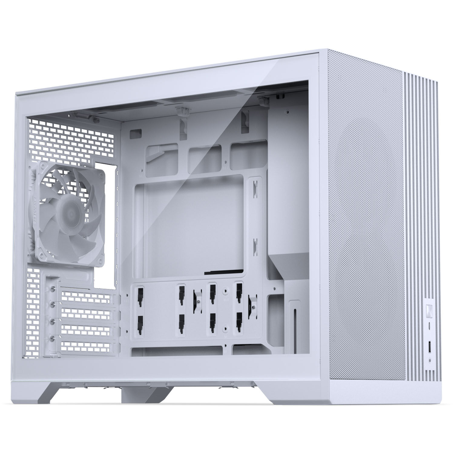 Phanteks XT M3 PC Case, Mini Case, mATX, RGB, Tempered Glass - including 3x 120 mm fans, white : image 2