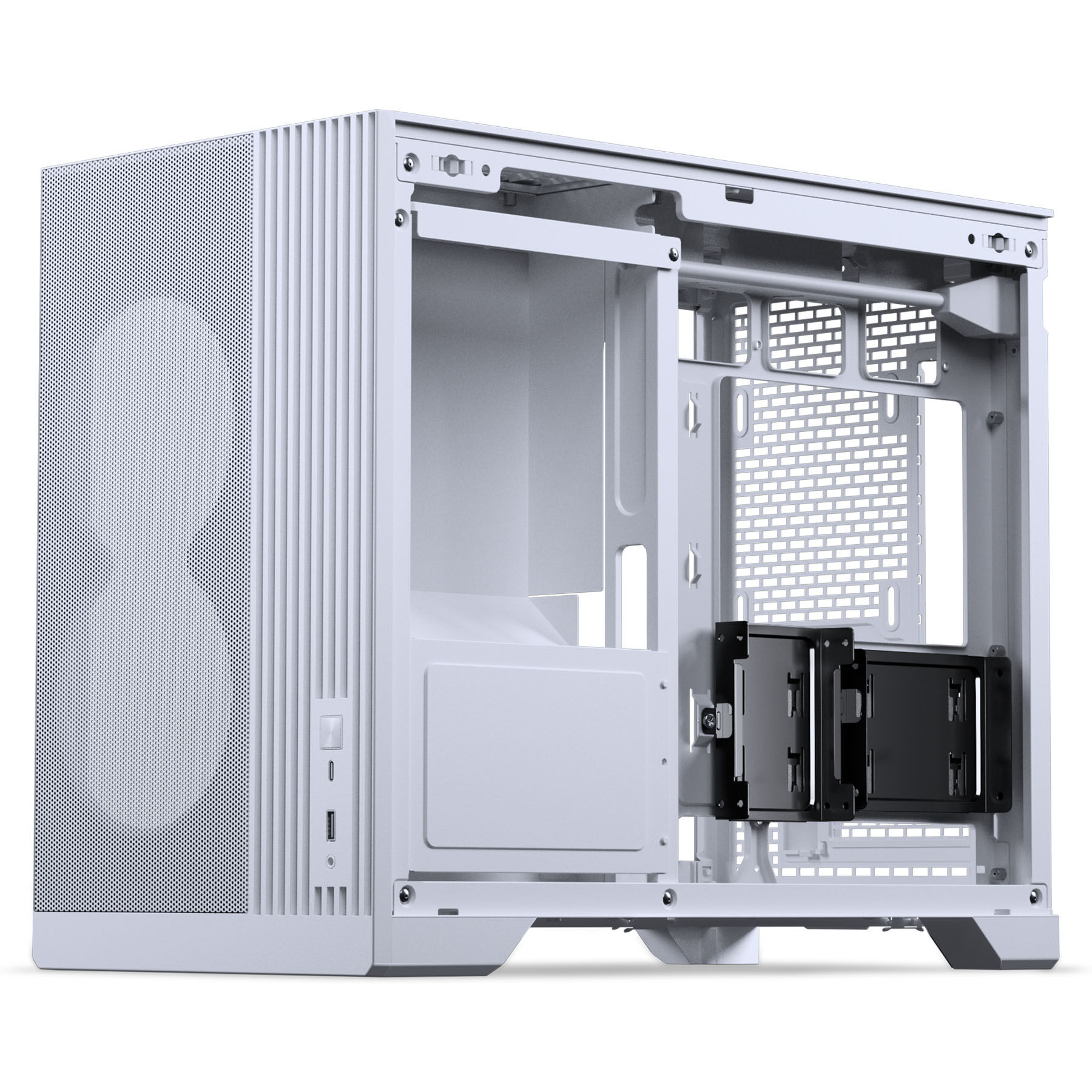 Phanteks XT M3 PC Case, Mini Case, mATX, RGB, Tempered Glass - including 3x 120 mm fans, white : image 12