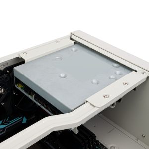 Silverstone FLP01 PC case, HTPC, SSI-CEB/ATX - white