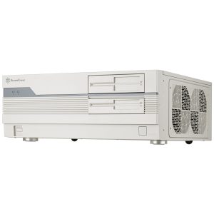 Silverstone FLP01 PC case, HTPC, SSI-CEB/ATX - white